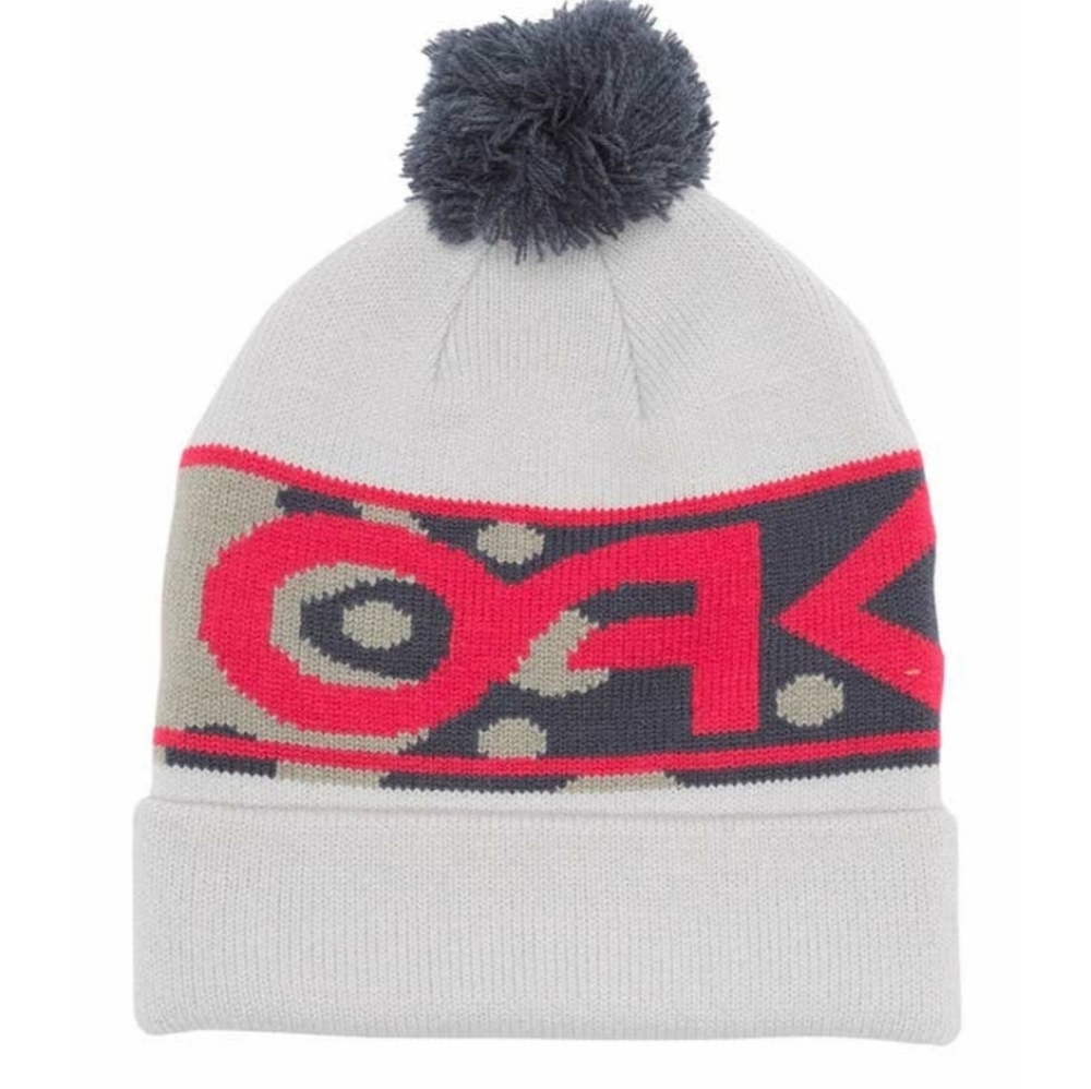Oakley Pom Pom Logo Knit Beanie - Picture 4 of 4